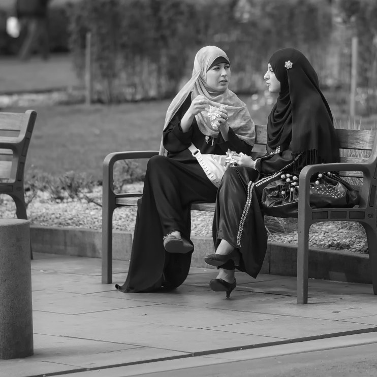 Two Women Talking