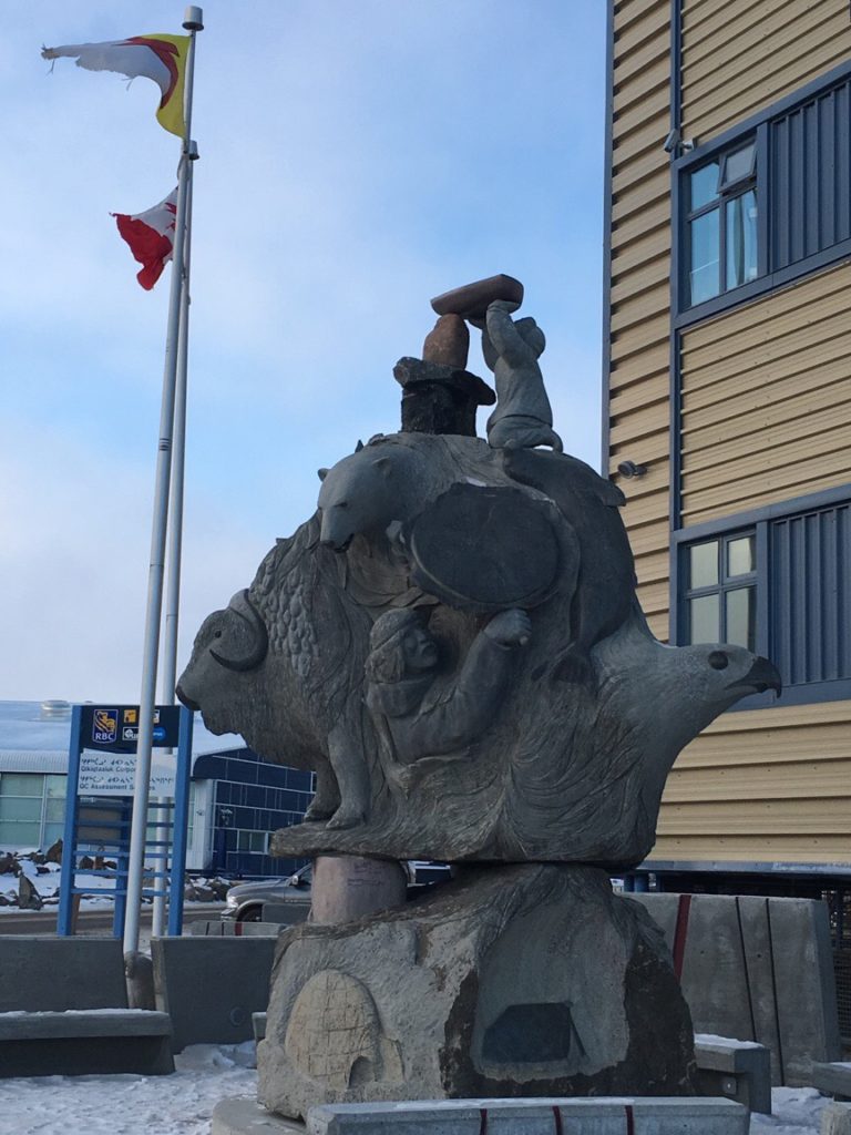 We were taken aback by all the beautiful public art in Iqaluit. 